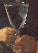 Diego Velazquez Detail of the water seller of Sevilla oil on canvas